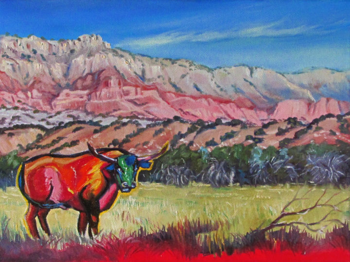 Jemez Mountains, John Nieto, and an Online Painting Group