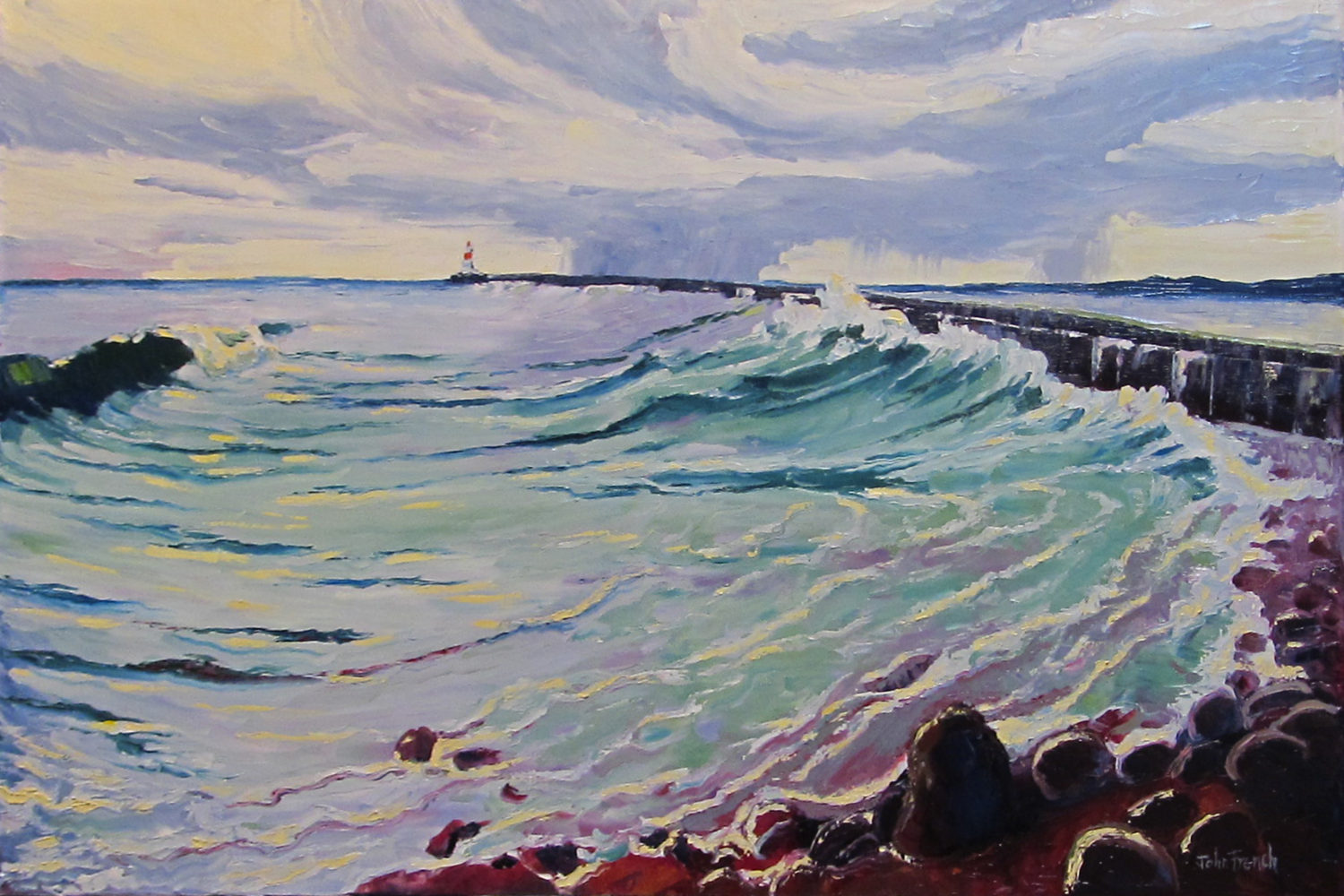 Older Painting Makeover, Part 1