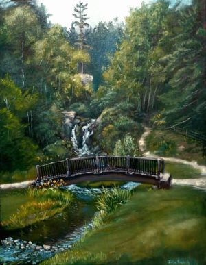Fumee Falls, 14×18 for $415
