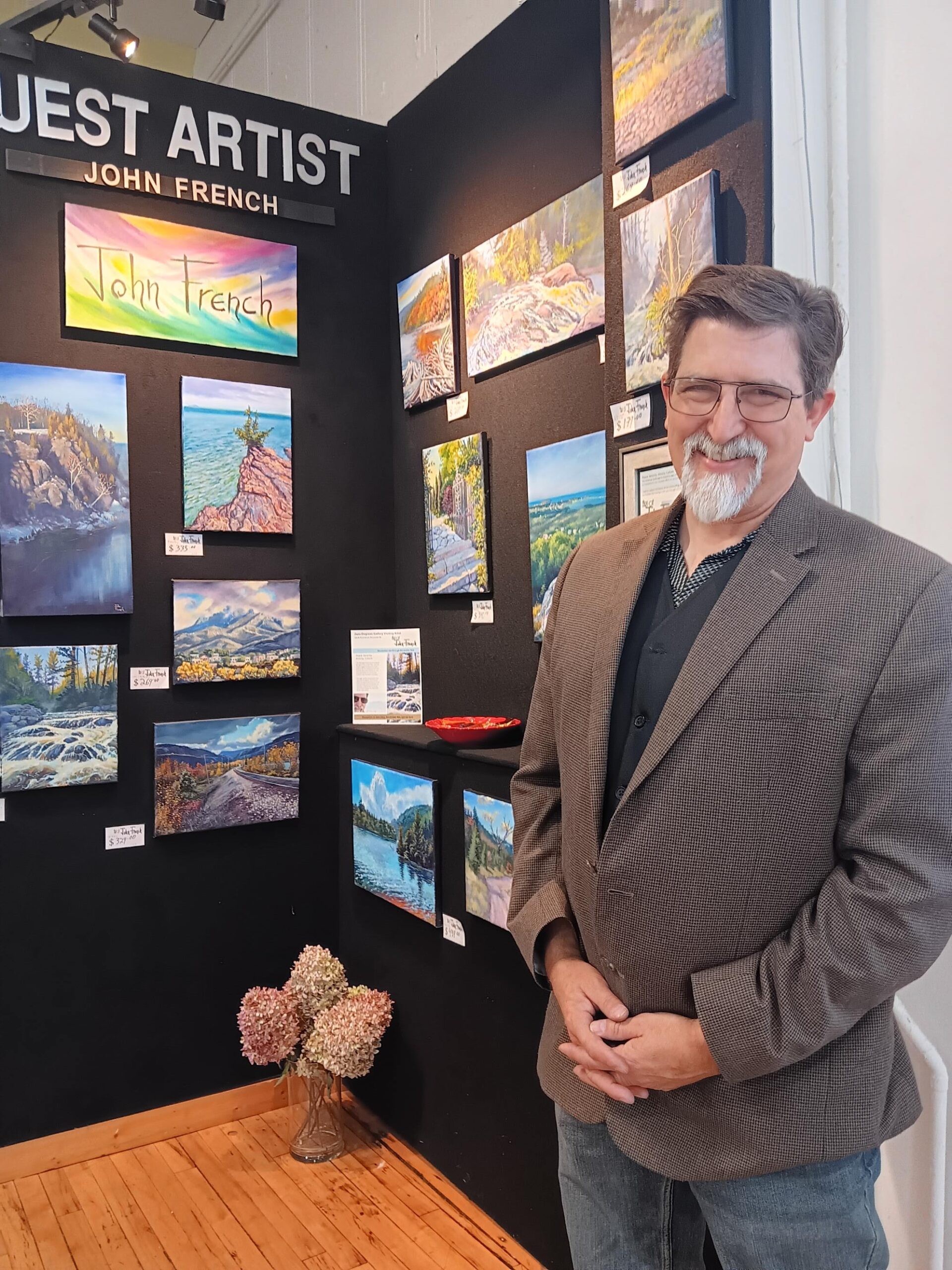 I am the November Visiting Artist at Zero Degrees!