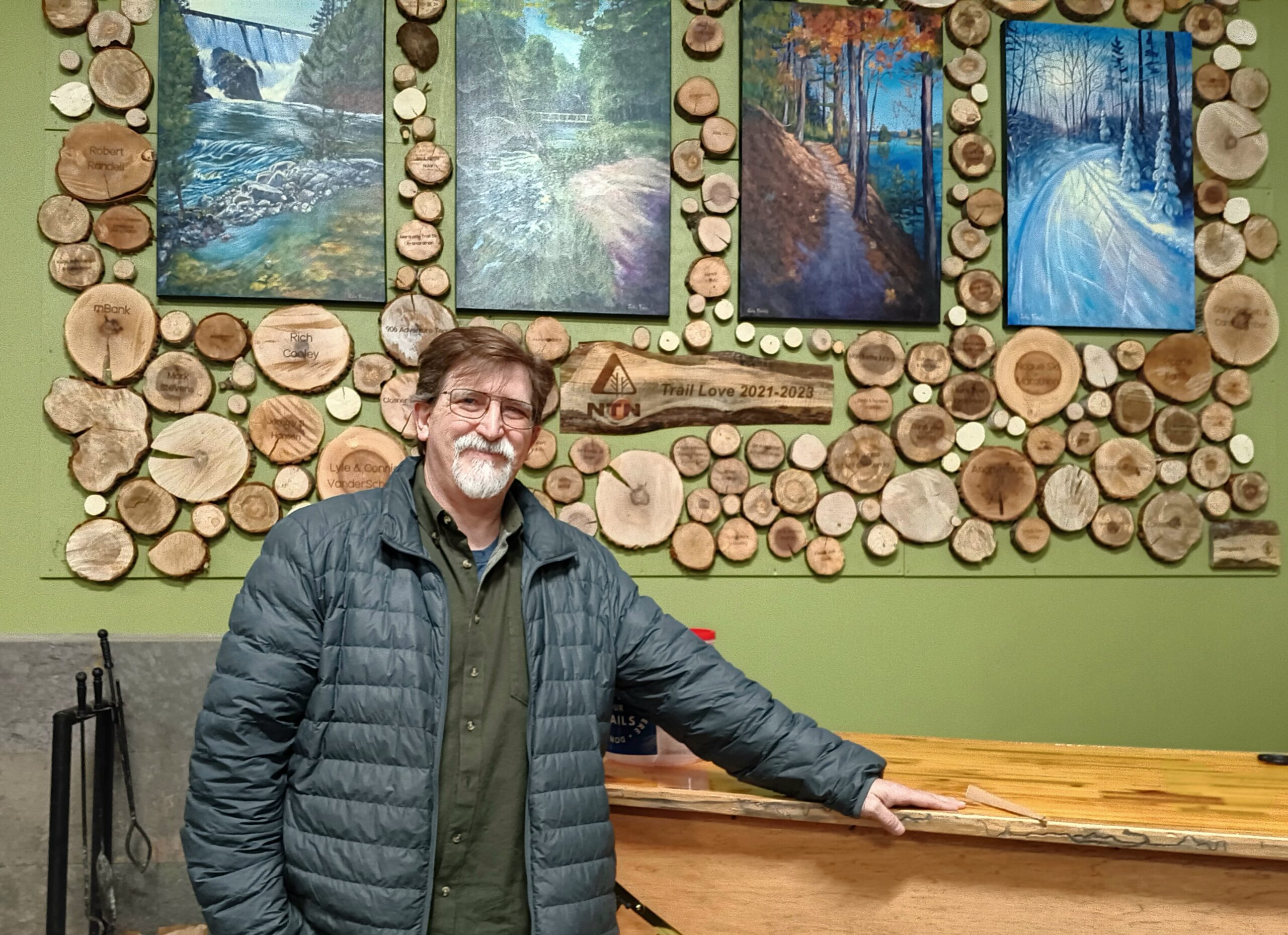 Updated with More Photos! Art of John French & Noquemenon Trails joint project