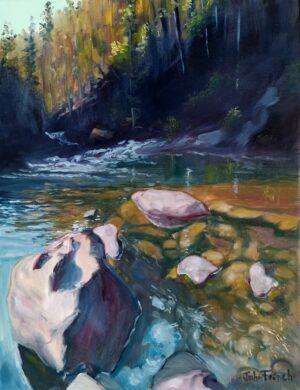 “The Boulder Pool” 11×14 for $289