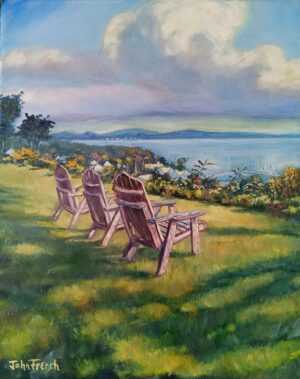 Let’s Sit Awhile, 11×14 for $289