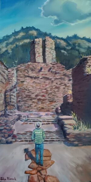 "Narrow is the Path" 24x12 for $529