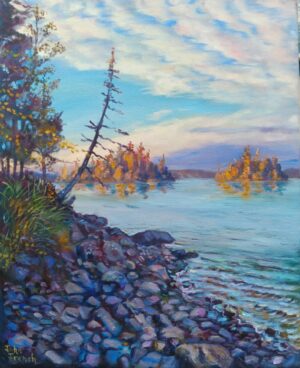 "Reservoir Rocks" 11x14 for $289