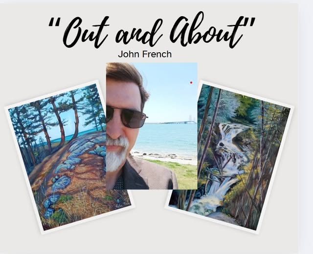 On Exhibit at The Gallery Marquette: Out and About with John French